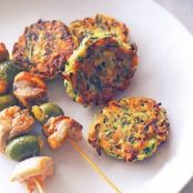 Zucchini and Feta Fritters