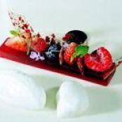 Berry Fruit Cheese with Junket