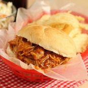 Crock-Pot BBQ Beer Shredded Chicken