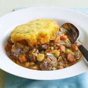 Pork Posole and Corn Bread Stew