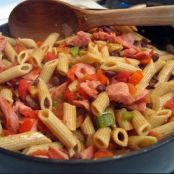 Black Bean Penne Pasta