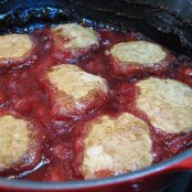 Rhubarb Cobbler