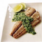 MAHI MAHI w/FRESH CILANTRO CHUTNEY