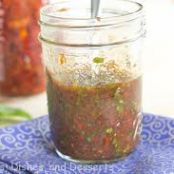 Sun-Dried Tomato and Basil Vinaigrette