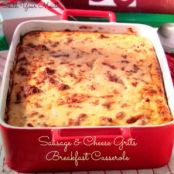Sausage and Cheese Grits Casserole
