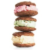 Cookies: Homemade Fudge Ice Cream Sandwiches