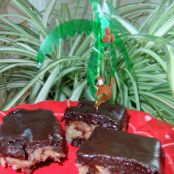 Chunky Monkey Bars With Chocolate Ganache