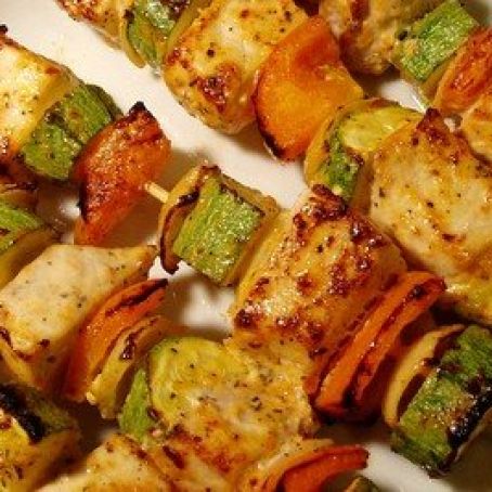 Swordfish Kebabs with Aioli