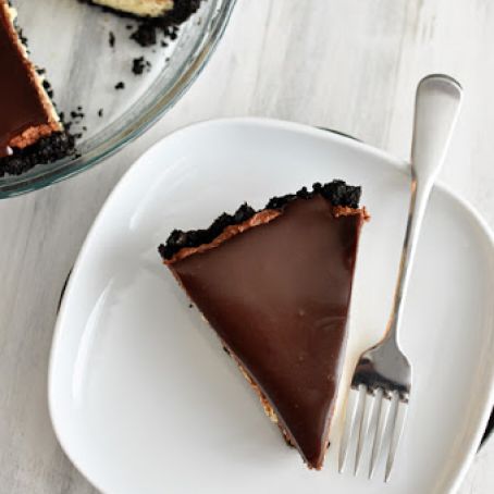 Chocolate Mousse Cheesecake Pie