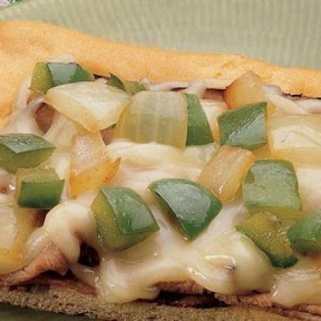 Philly Cheese Steak Crescent Pizza