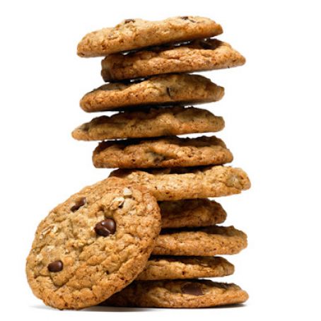 OATMEAL-FLAX CHOCOLATE CHIP COOKIES