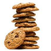 OATMEAL-FLAX CHOCOLATE CHIP COOKIES