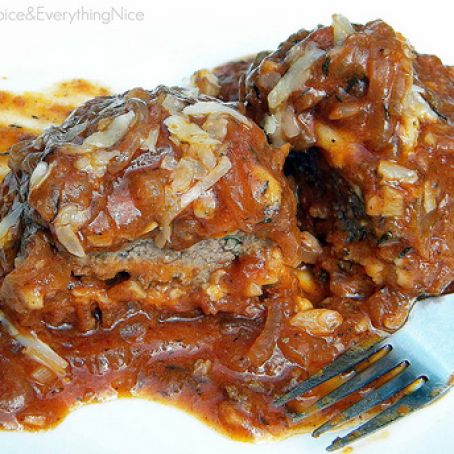 French Onion Salisbury Steaks