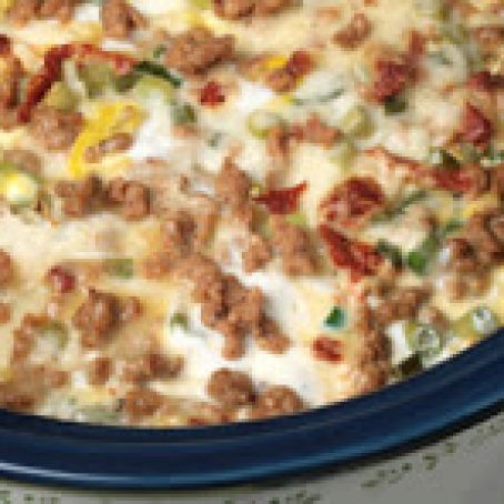 Slow Cooker Sausage Breakfast Casserole