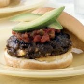 Stuffed Fiesta Burgers