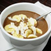 pudding - Coco-nana cashew custard