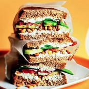 Nutty Cucumber Sandwiches