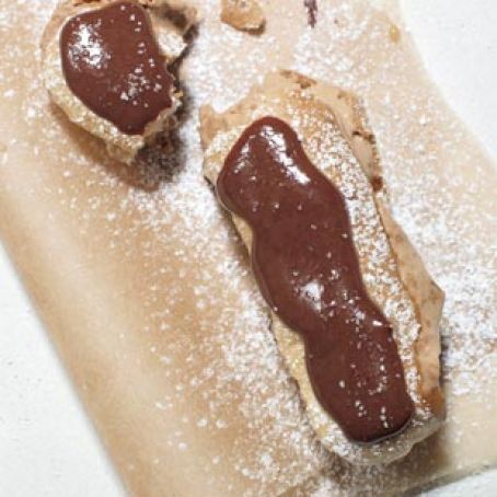 Cappuccino Eclairs