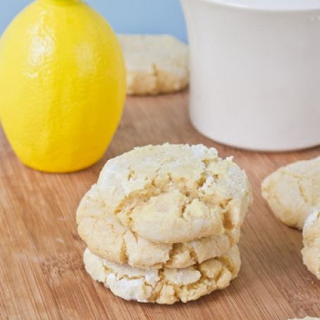 Gluten-Free Lemon Crinkle Cookies