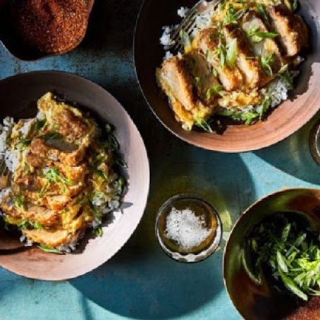 Katsudon (Pork-Cutlet Rice Bowl)
