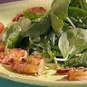 Shrimp 2 Ways: Soy Sauce-Grilled Shrimp with Spinach Salad and New-Style Scampi