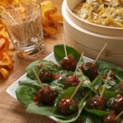 Mini Taiwanese Meatballs