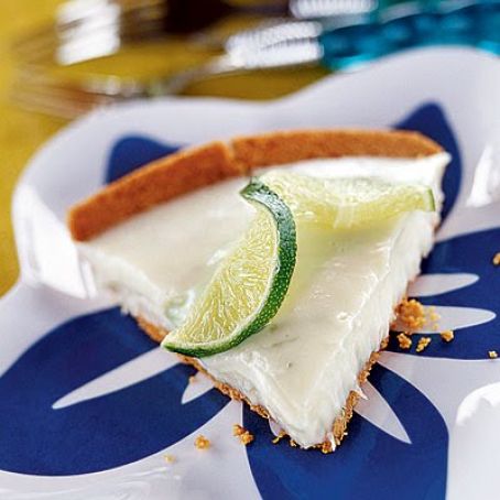 White Chocolate-Key Lime Pie