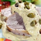 CUETE EN SALSA DE ATUN Y ANCHOAS