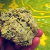 Garlic Chive Drop Biscuits (gluten free, vegan)