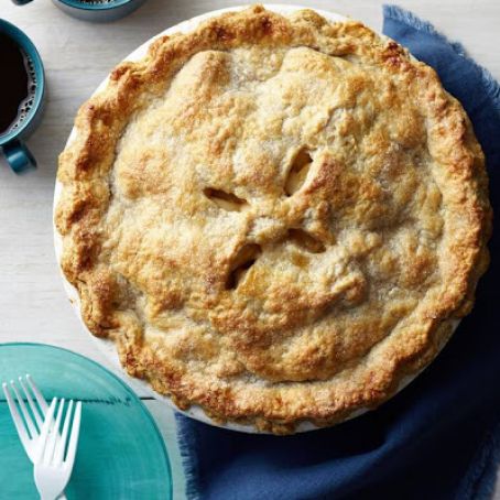 Pear-Brioche Pie with Rye Crust