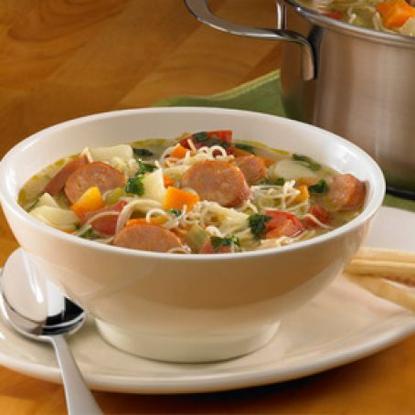 Johnsonville Chipotle Monterey Jack Cheese Chicken Sausage Mexican Market Soup