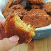 2 Ingredient Hot Water Cornbread