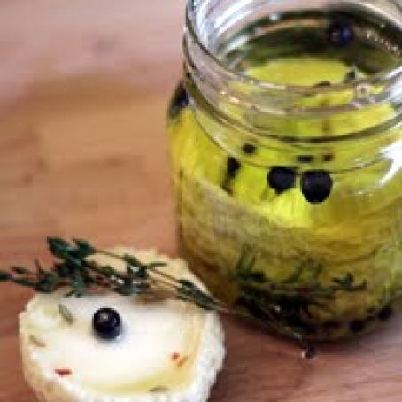 MARINATED GOAT CHEESE