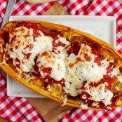 Spaghetti Squash and Meatballs