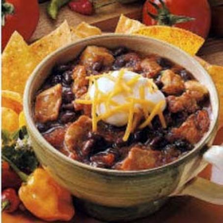 Zippy Pork Chili