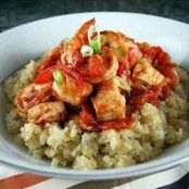 Shrimp and Chicken Arrabbiata
