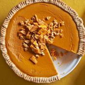 Sweet Potato-Pumpkin Pie with Struesel Crunch