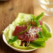 FRESH TUNA & BUTTER LETTUCE WRAPS