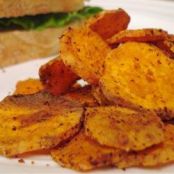 Spicy Sweet Potato Chips