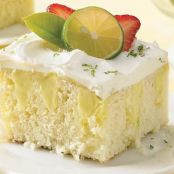 Key Lime Poke Cake