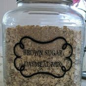Maple Brown Sugar Oatmeal Mix