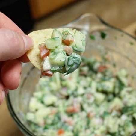 Crisp Cucumber Salsa