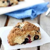 Blueberry Streusel Scones