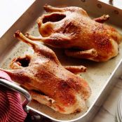 Duck with Cherry-Rosemary Sauce