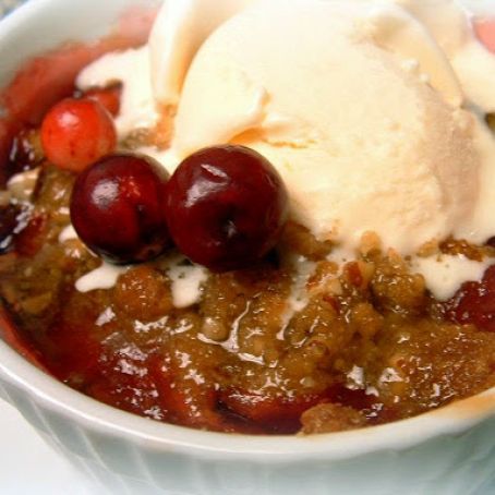Cranberry Pear Crisp
