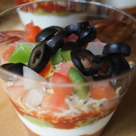 Individual Seven-Layer Dips