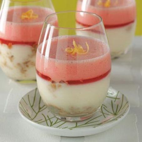 Lemonade Cheesecake Parfaits Recipe