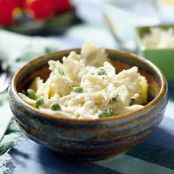 Cheesy Bow Ties & Peas