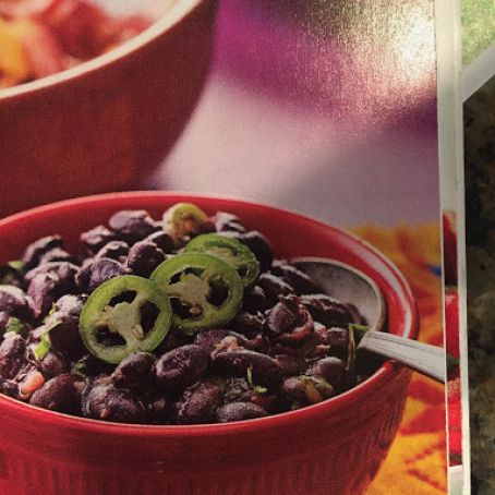 Seasoned Black Beans