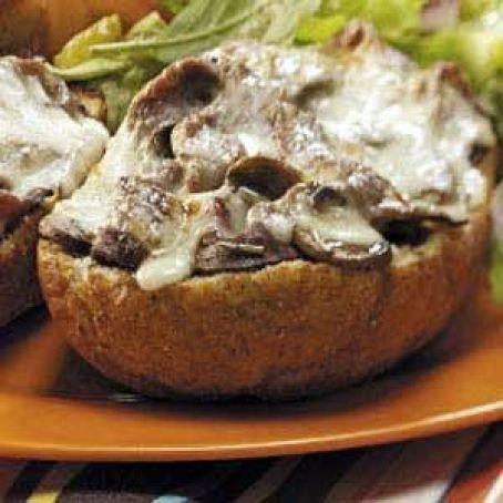 Portobella Roast Beef Hoagies